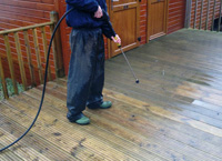 Criccieth Cleaning image of jet washing